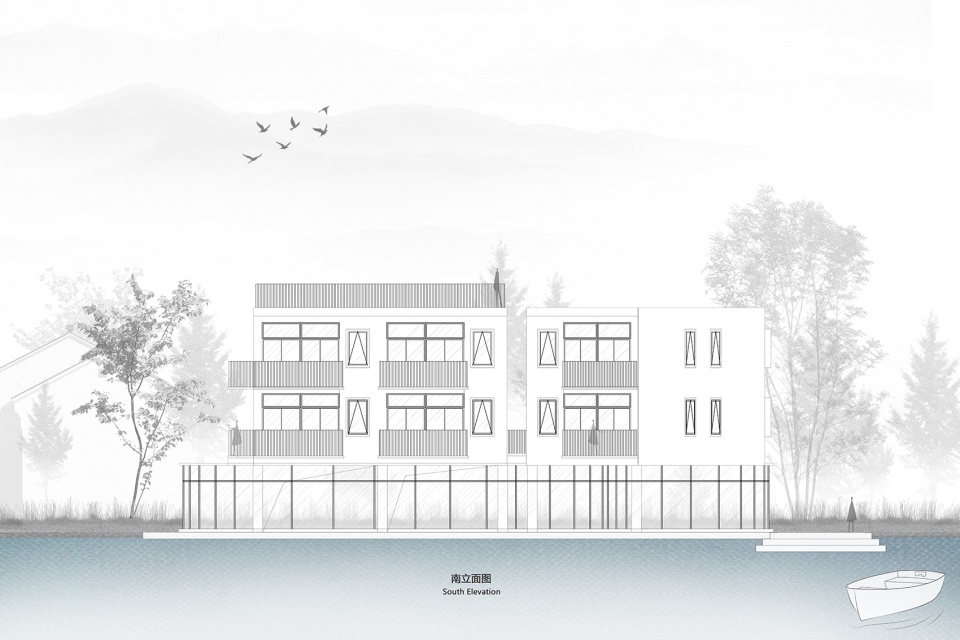 Floating house Chaoyu Architectural design