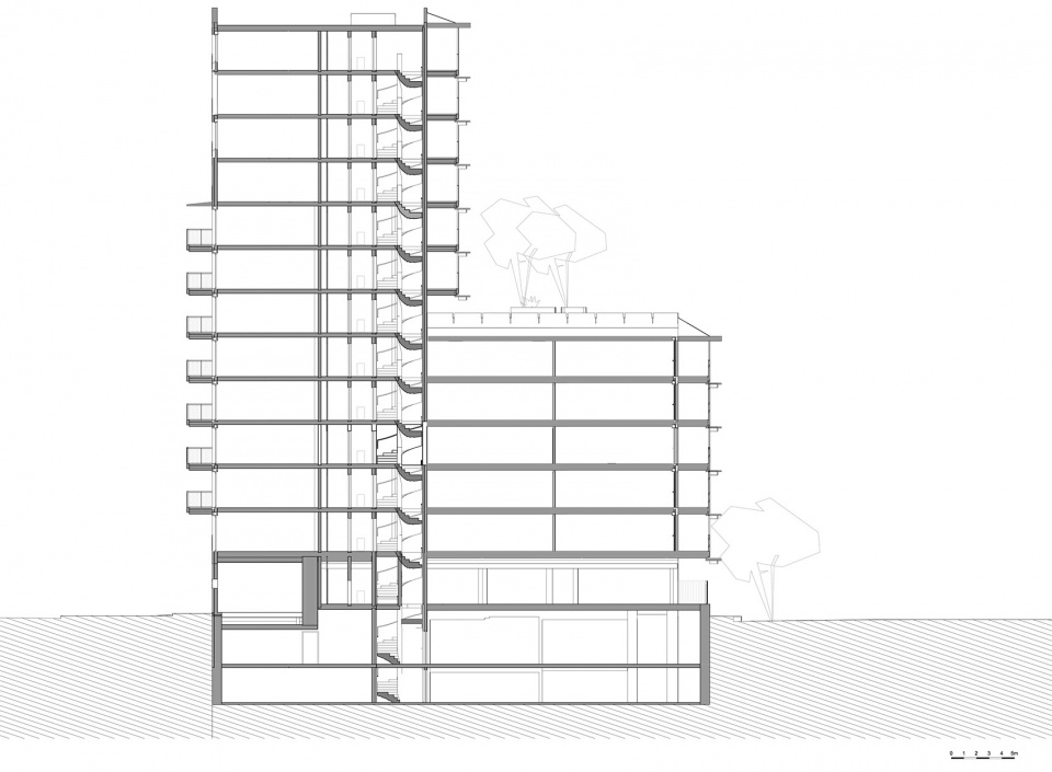 housing units in toulouse france by cobe