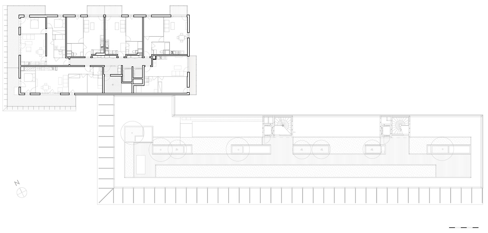 110 housing units in Toulouse, France by CoBe Architecture & Paysage
