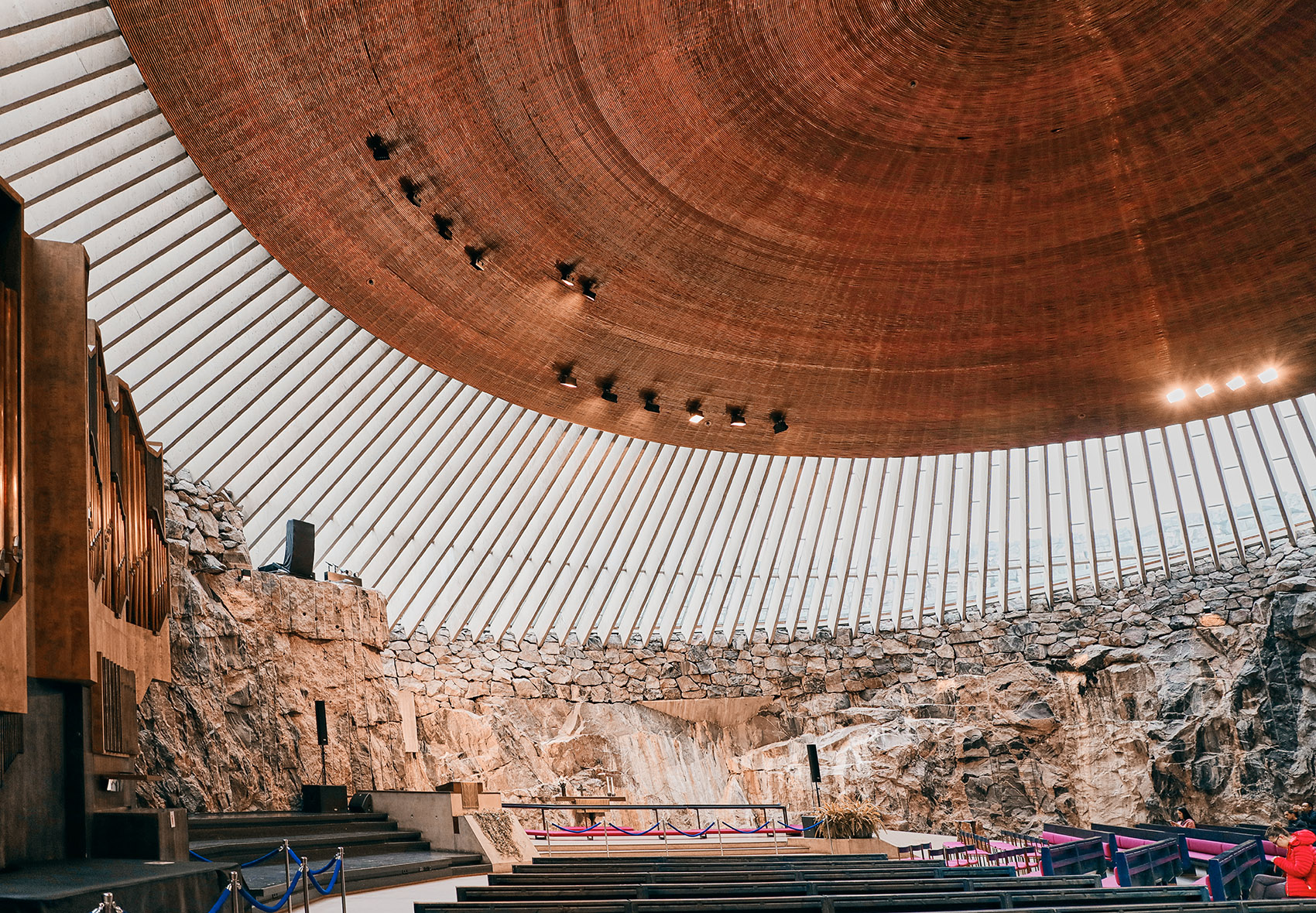 Photography Rock Church, Helsinki by Kejia Mei 谷德设计网