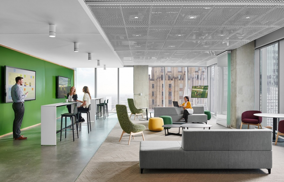 waste management headquarter by perkinswill