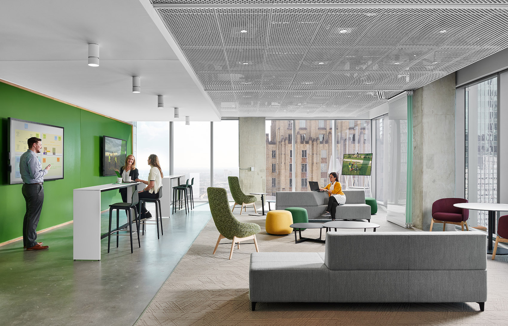 Waste Management headquarter by Perkins&Will 谷德设计网