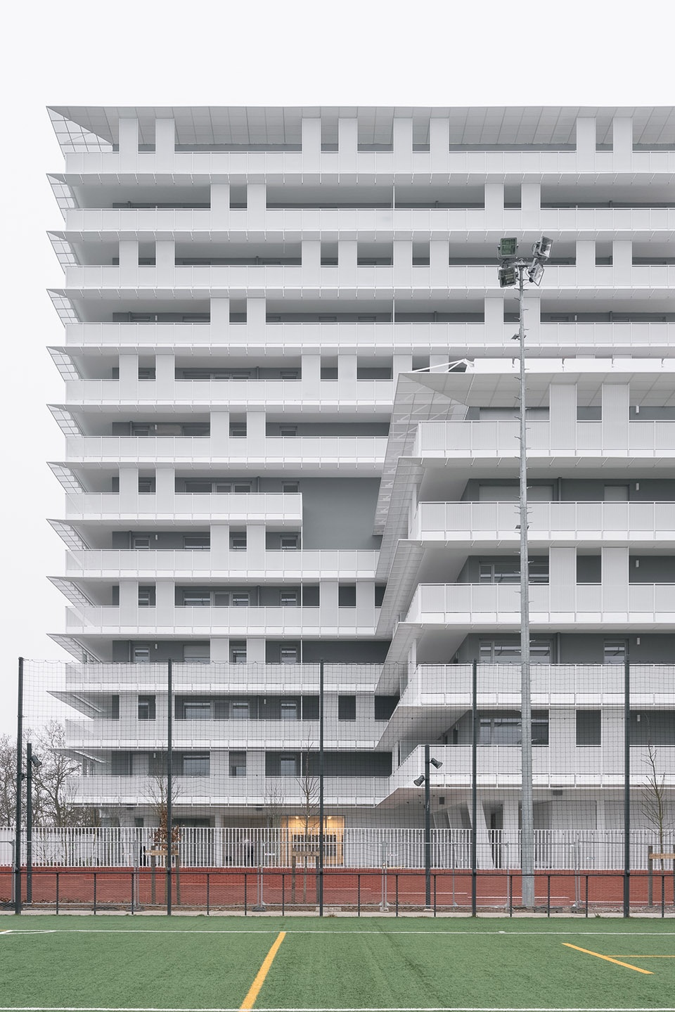 housing units in toulouse france by cobe