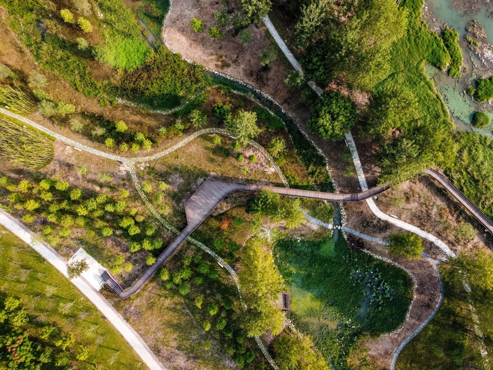 yichang huangbai river wetland park china by hangzhou landscape architecture design institute