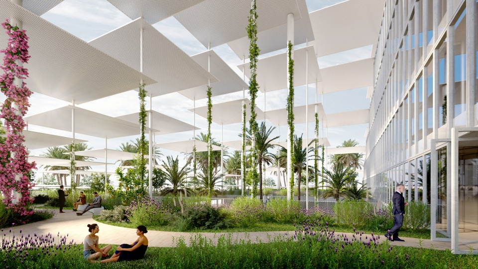 bigs solar cupola wins design competiton for new european commission research center in seville
