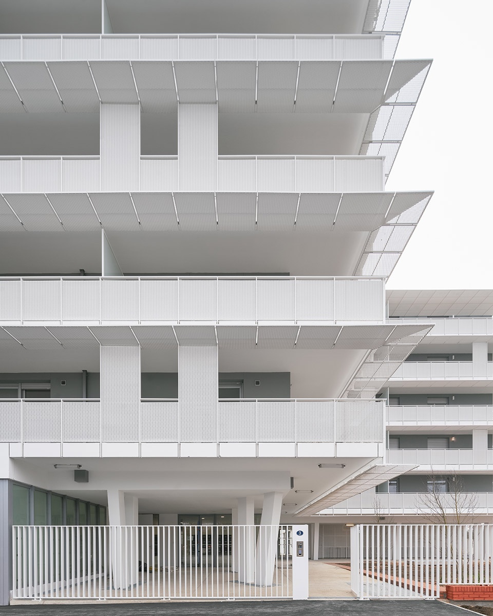 housing units in toulouse france by cobe
