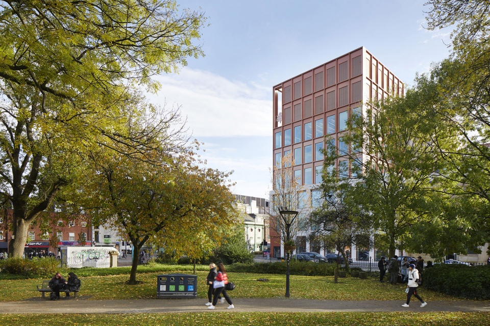grosvenor east manchester by allies and morrison