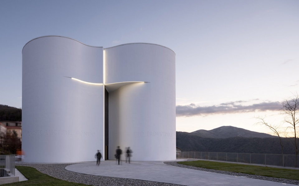 The church of Santa Maria Goretti by Mario Cucinella Architects