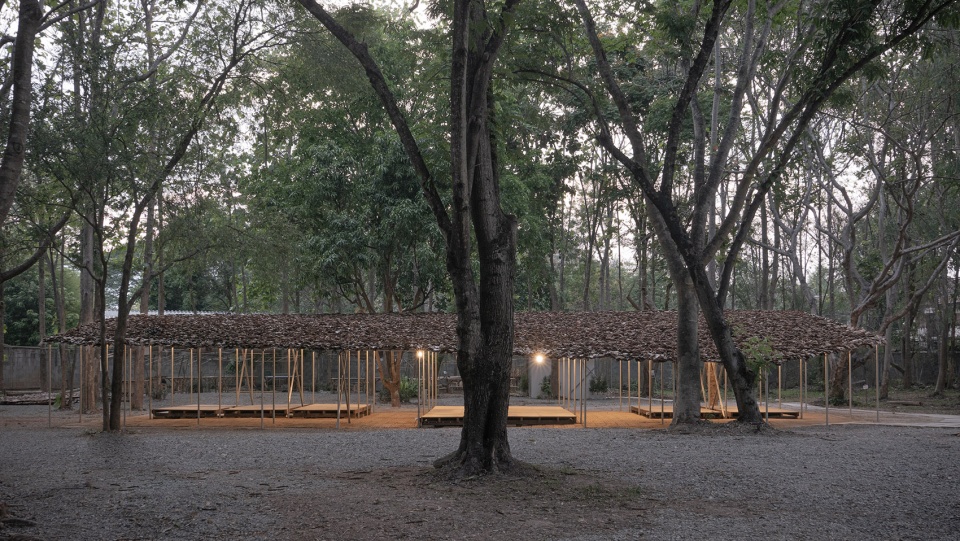 folly in the forest by bangkok tokyo architecture