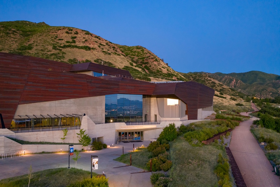 2021 asla general design award of excellence natural history museum of utah