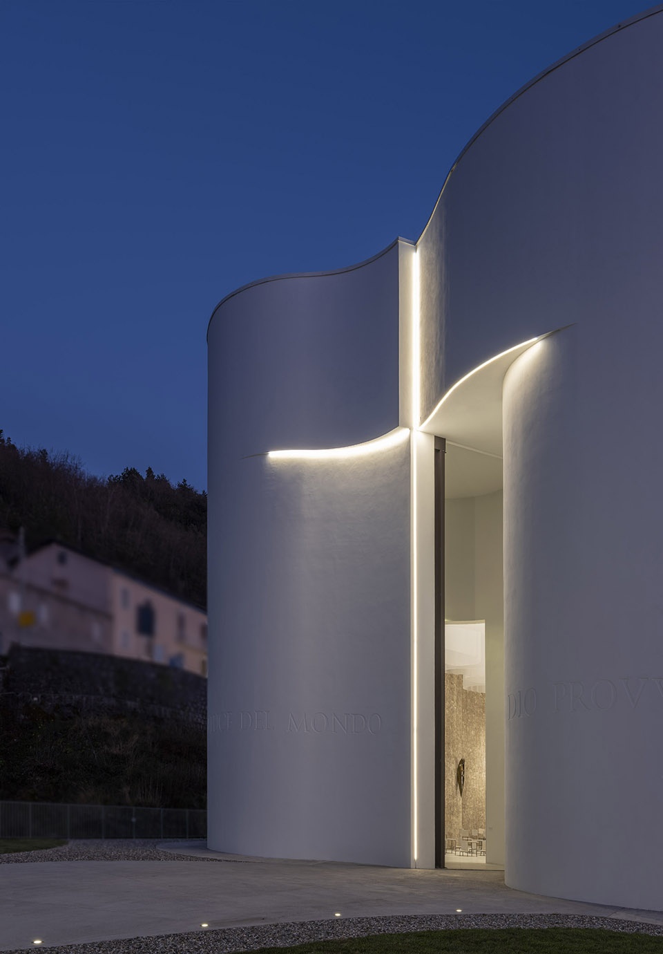 The church of Santa Maria Goretti by Mario Cucinella Architects