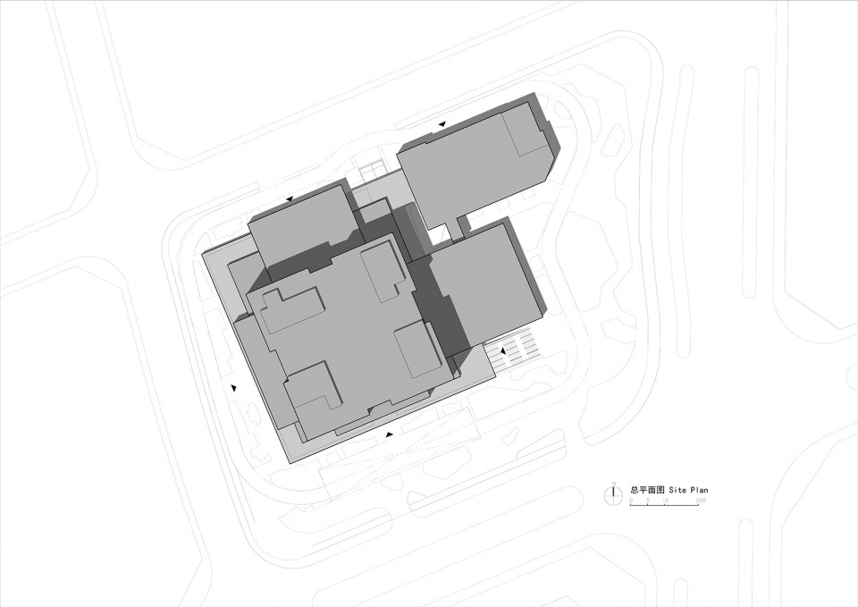 e cube development center china by gen architects