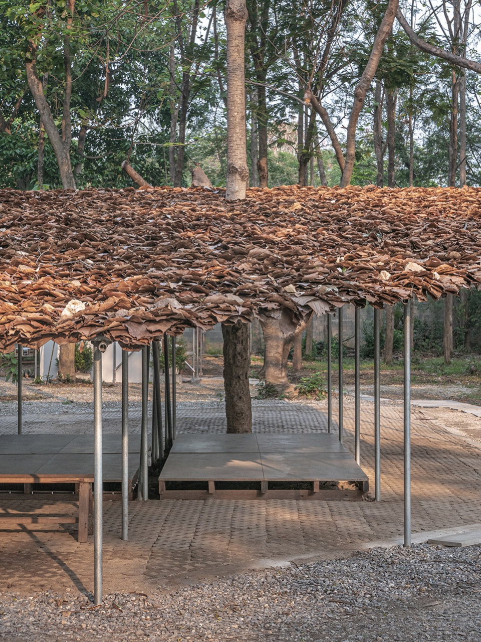 folly in the forest by bangkok tokyo architecture