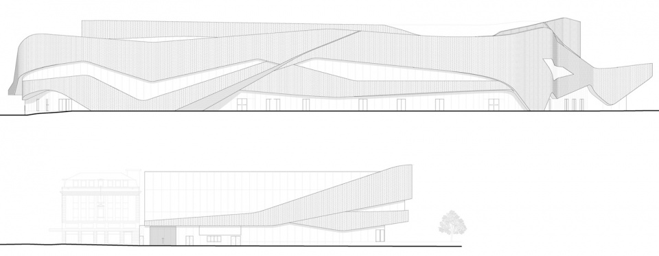 te pae christchurch convention and exhibition centre by woods bagot