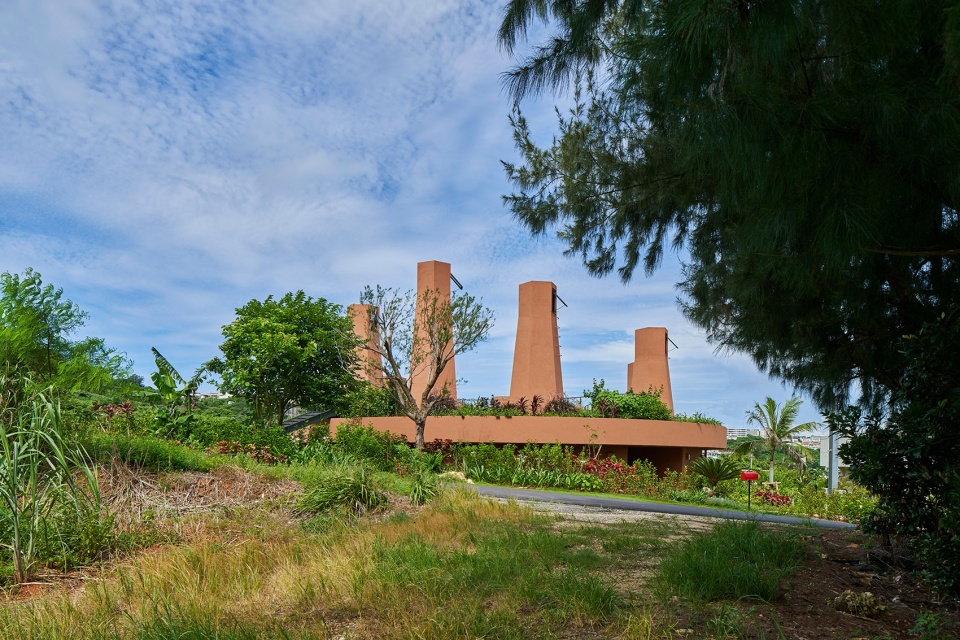 Care house of the Wind Chimneys by Hiroshi Nakamura NAP