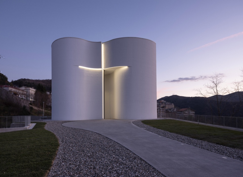 The church of Santa Maria Goretti by Mario Cucinella Architects