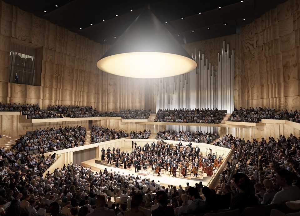 big won the competition for the pragues vltava philharmonic hall