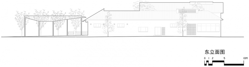 northwest visitor centre jiabei country park by atelier z