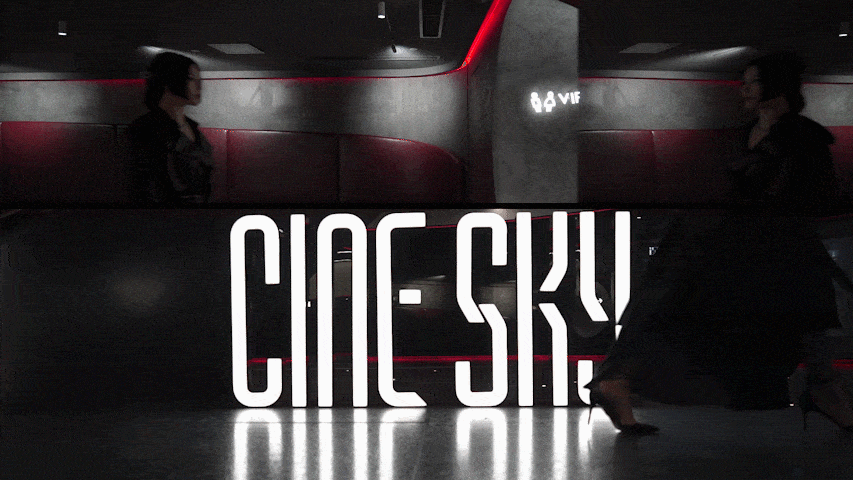 Longgang Vanke Plaza CINESKY Cinema China by Oft Interiors