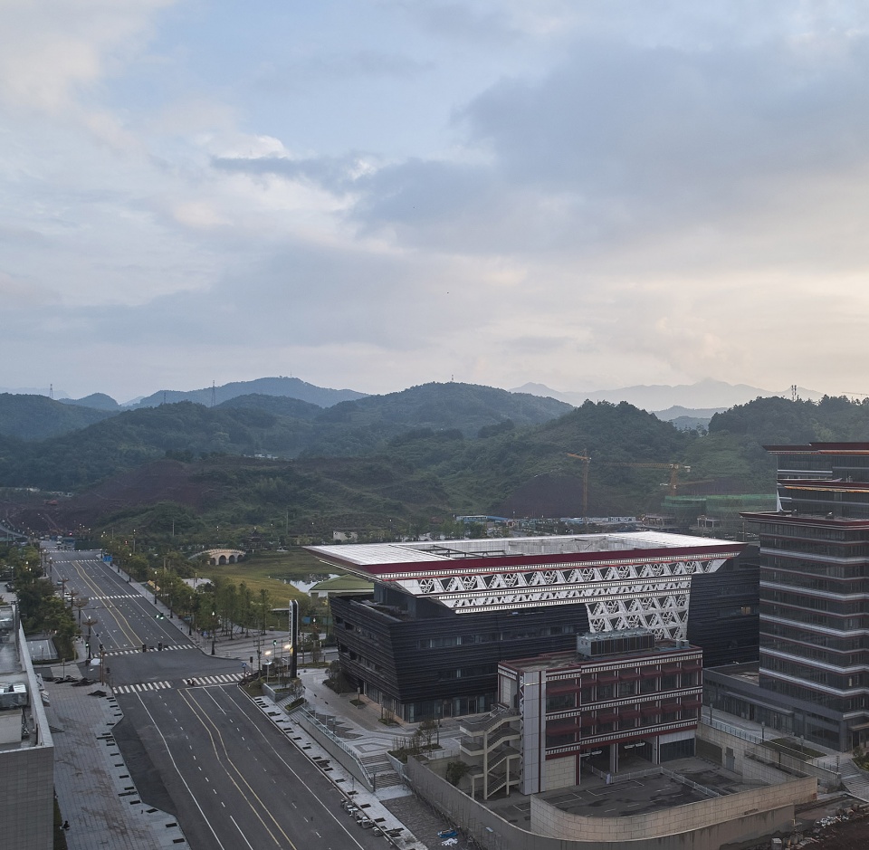Visitor Center of Xingwen Stone Forest Global Geo Park China by Gu Zhihong Studio AATU