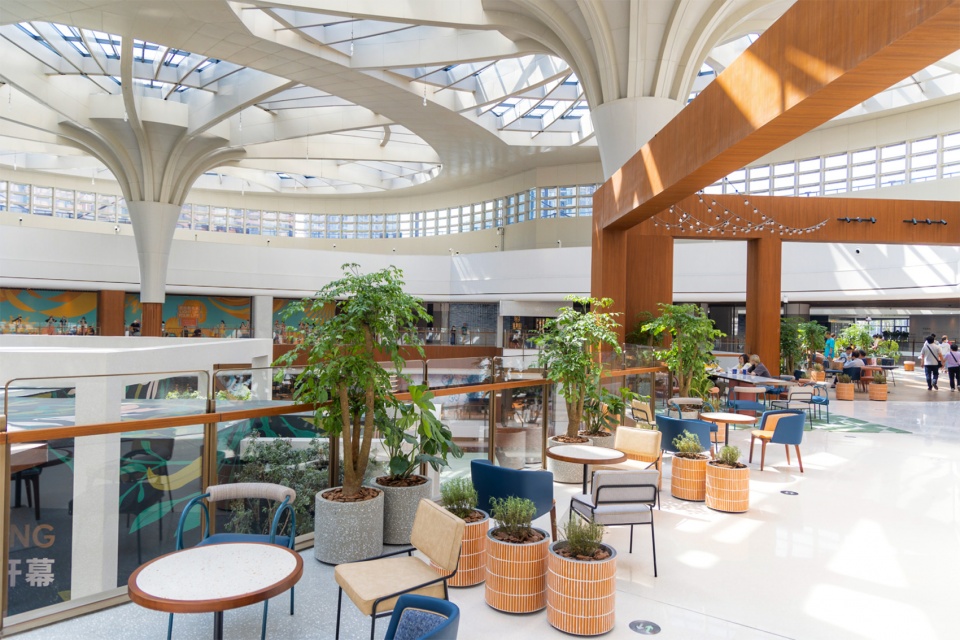 landscape design of hall of the sun china by horizon atmosphere landscape