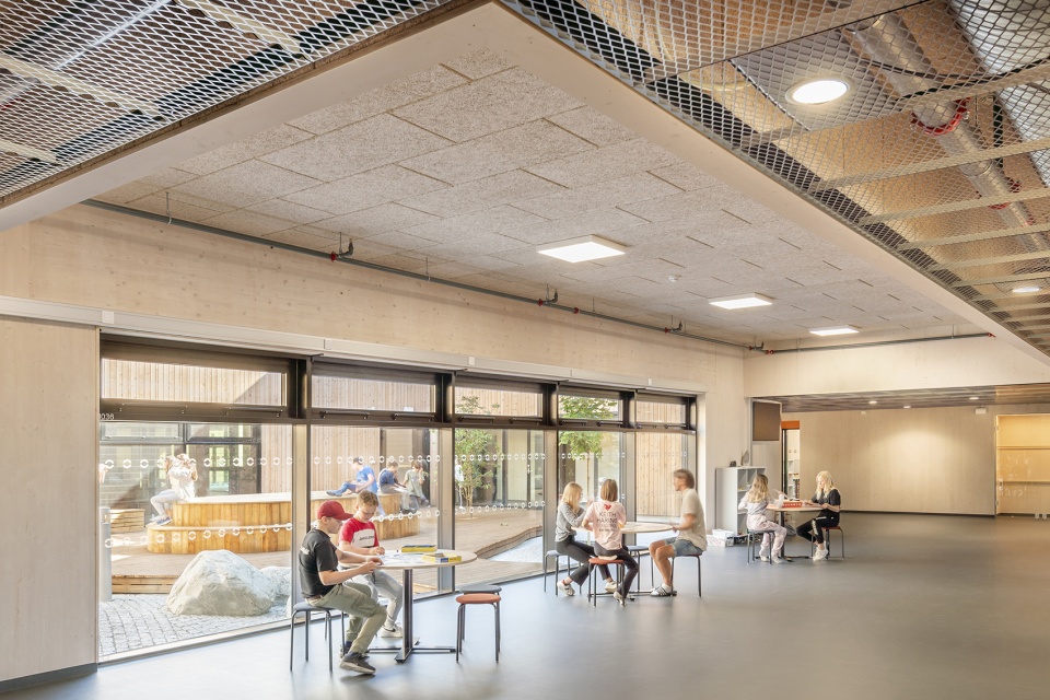 borgafjellet elementary school by link arkitektur