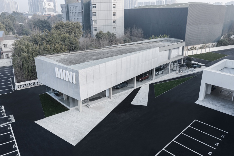 chengdu baochuang mini showroom complex china by archihope