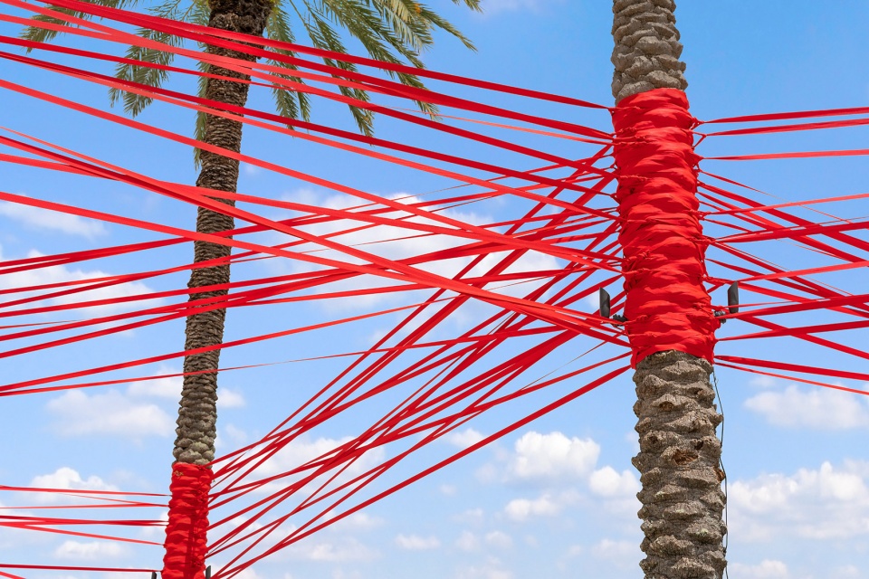 the visible invisible temporary covid 19 memorial by amlgmatd