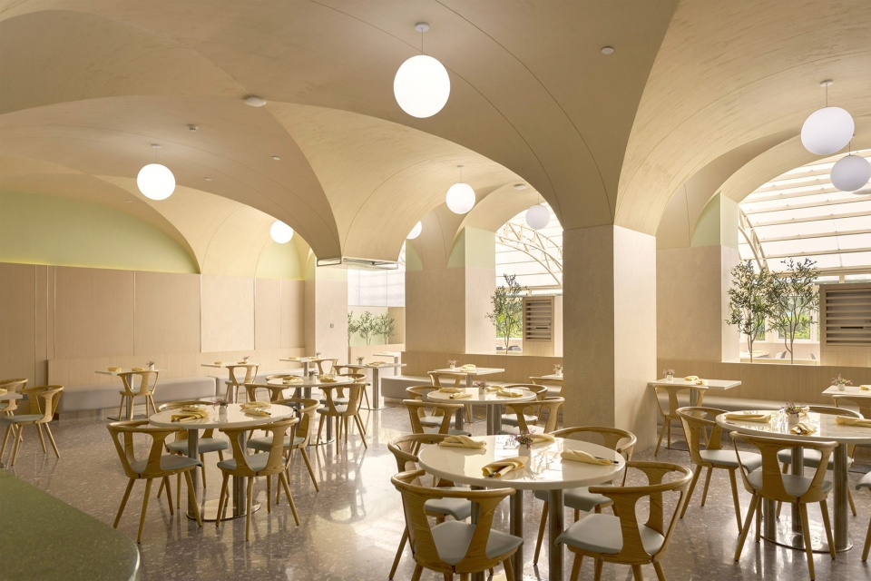 YJG Resort Buffet Restaurant China by Regular Concept