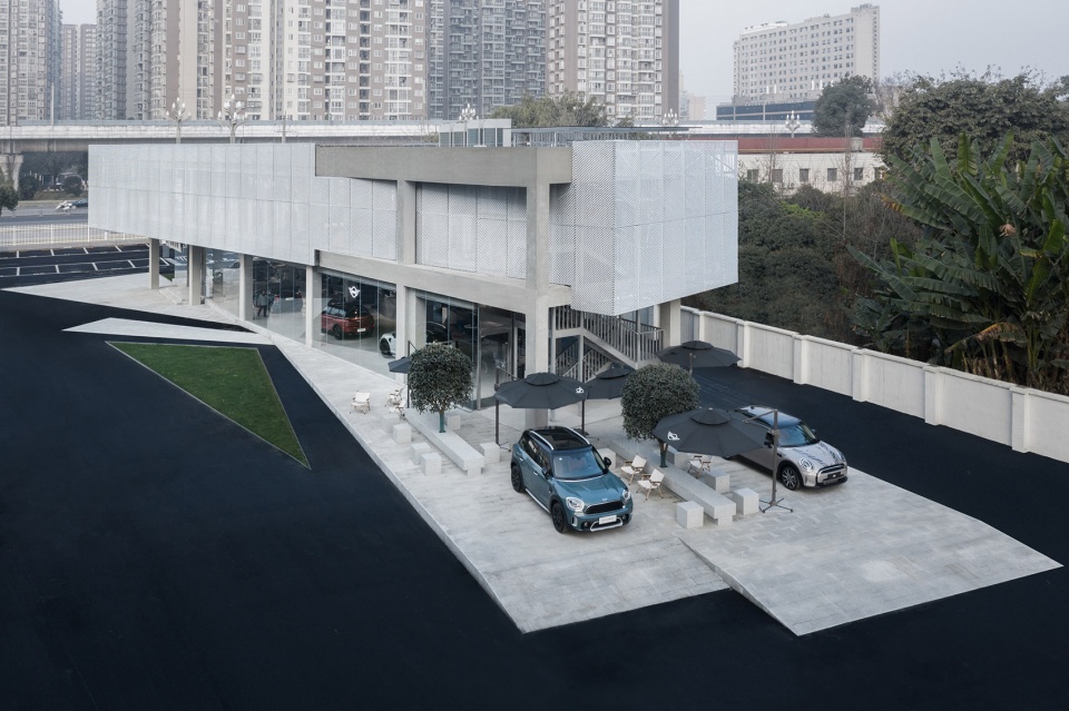 chengdu baochuang mini showroom complex china by archihope