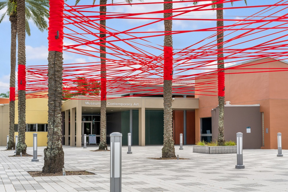 the visible invisible temporary covid 19 memorial by amlgmatd