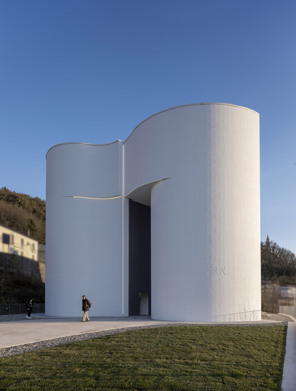 The church of Santa Maria Goretti by Mario Cucinella Architects