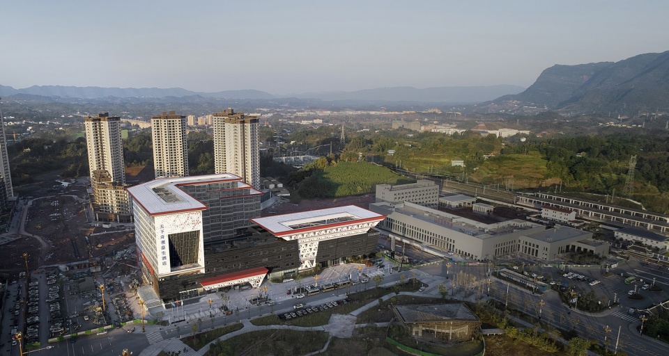 Visitor Center of Xingwen Stone Forest Global Geo Park China by Gu Zhihong Studio AATU