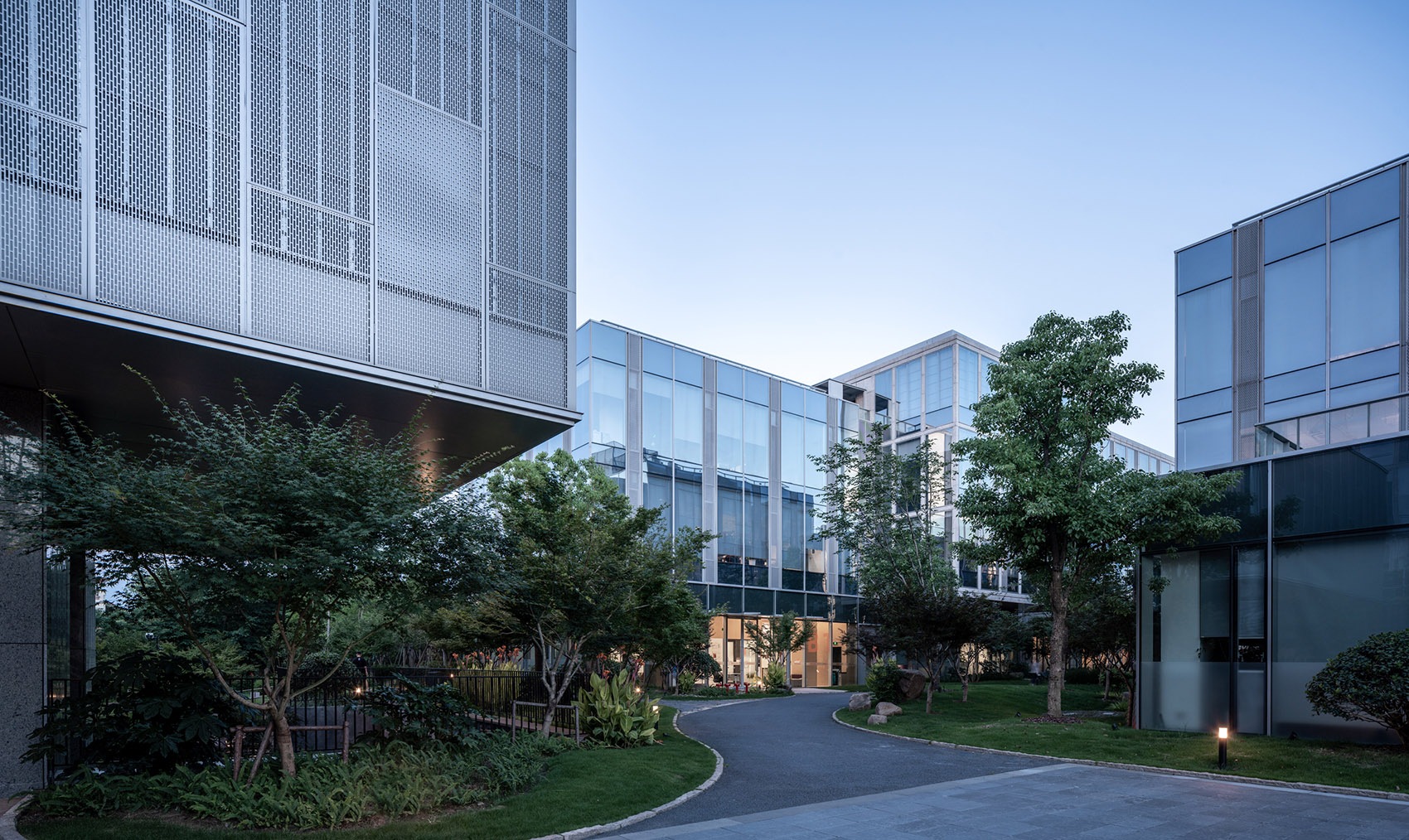 A Collection of Industrial Office Parks Rich Scenes in Constructed