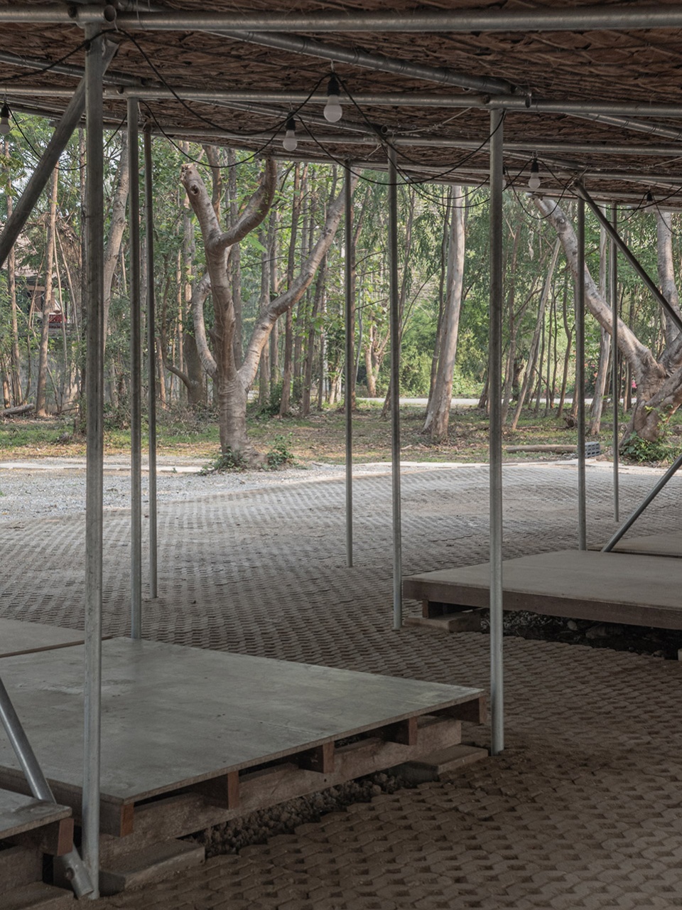 folly in the forest by bangkok tokyo architecture