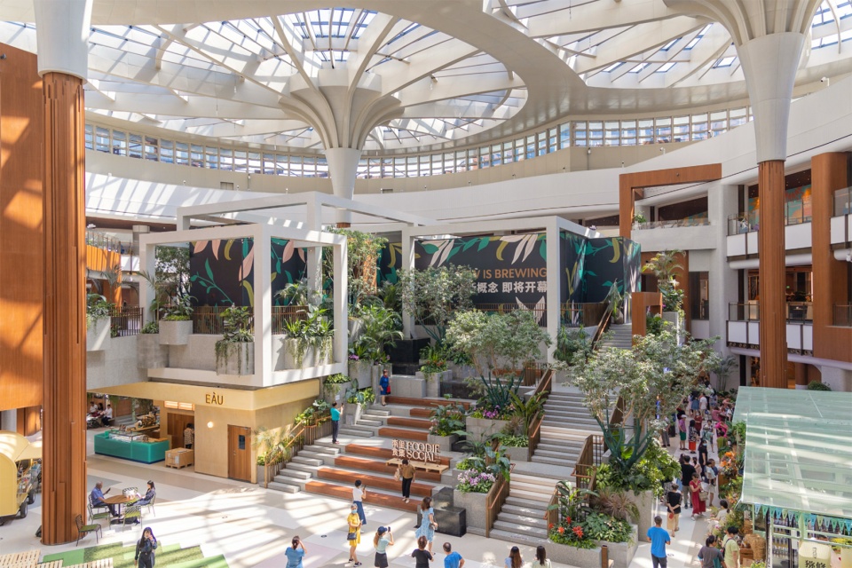 landscape design of hall of the sun china by horizon atmosphere landscape