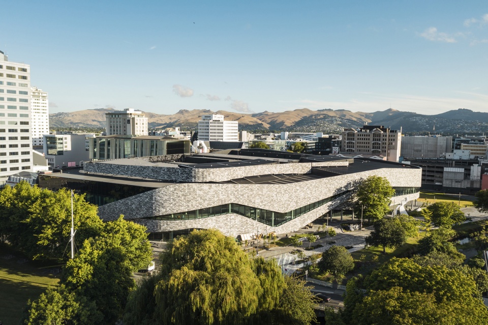 te pae christchurch convention and exhibition centre by woods bagot