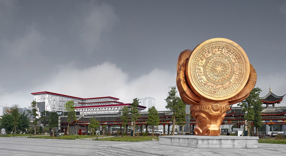 Visitor Center of Xingwen Stone Forest Global Geo Park China by Gu Zhihong Studio AATU