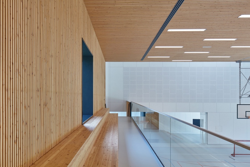 Hrozenkov Primary School Sports Hall by Consequence forma architects