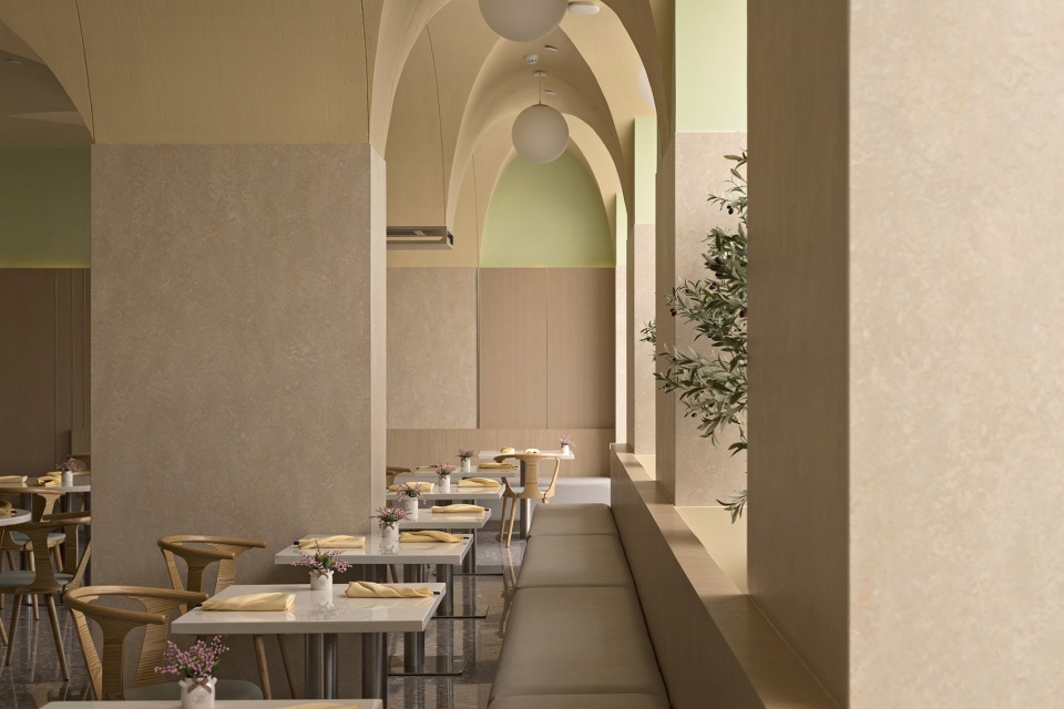 YJG Resort Buffet Restaurant China by Regular Concept