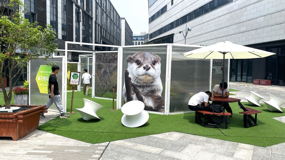 Yuhua Pop up Park China by SUYI Design Group