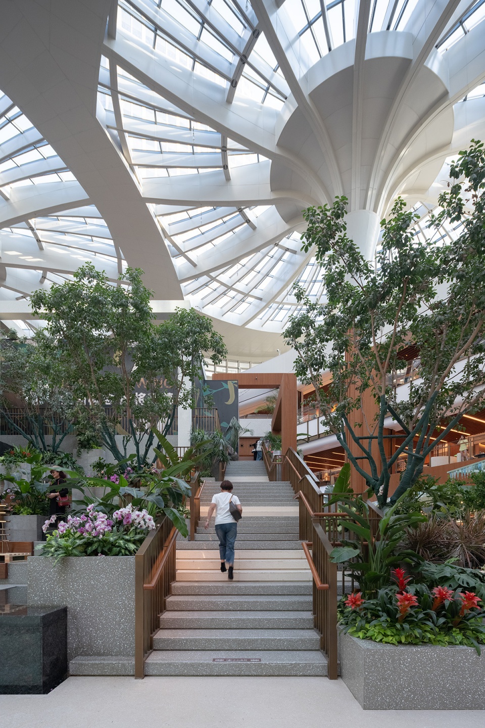 landscape design of hall of the sun china by horizon atmosphere landscape