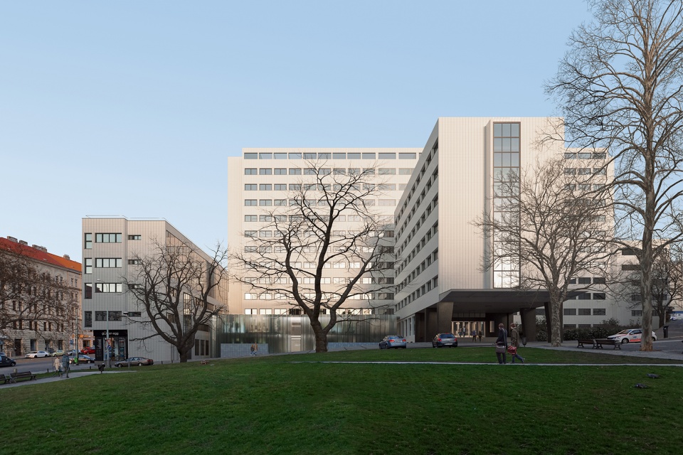 revitalization of pragues first skyscraper qarta architektura