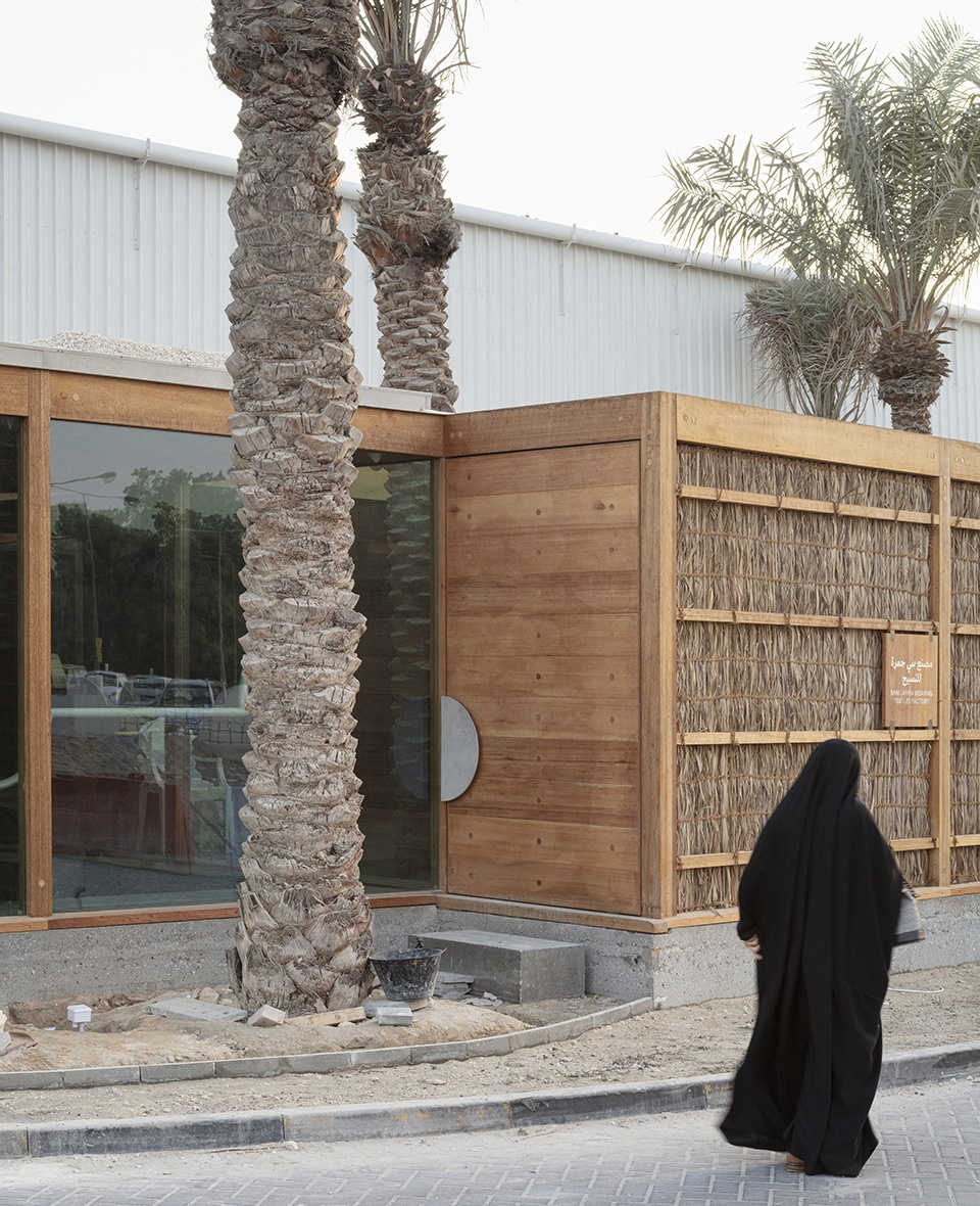 al naseej textile factory by leopold banchini architects