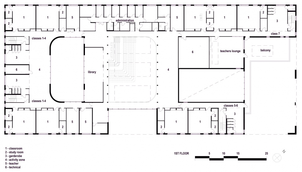 borgafjellet elementary school by link arkitektur