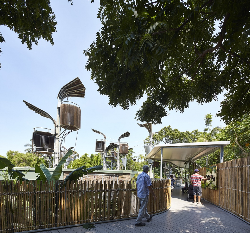 perth zoo orang utan exhibit by iredale pedersen hook