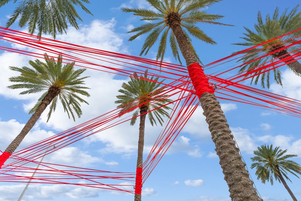 the visible invisible temporary covid 19 memorial by amlgmatd