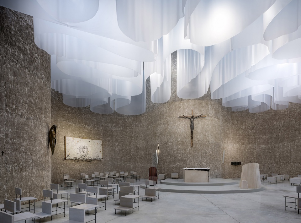 The church of Santa Maria Goretti by Mario Cucinella Architects