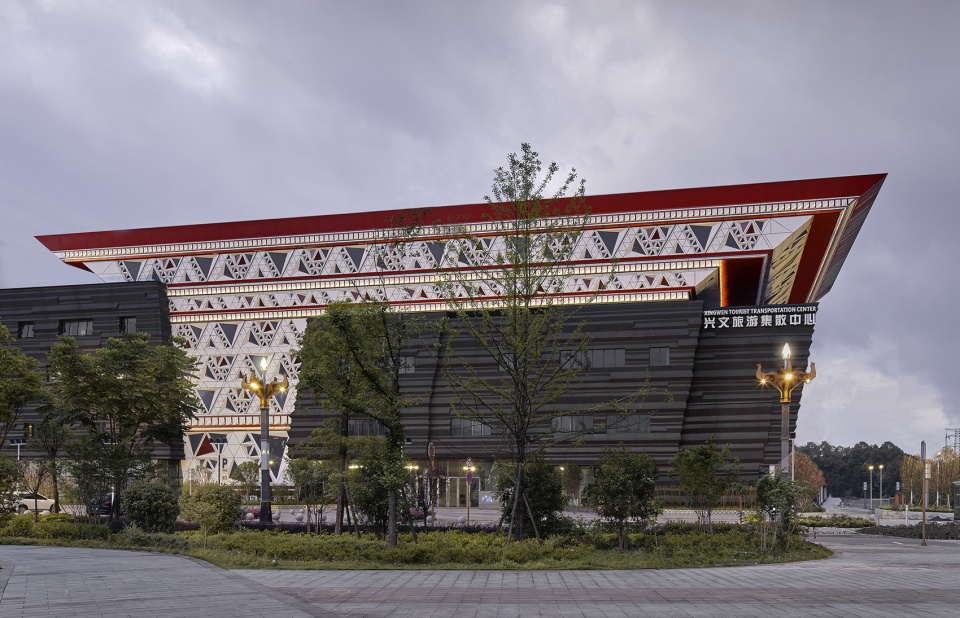 Visitor Center of Xingwen Stone Forest Global Geo Park China by Gu Zhihong Studio AATU