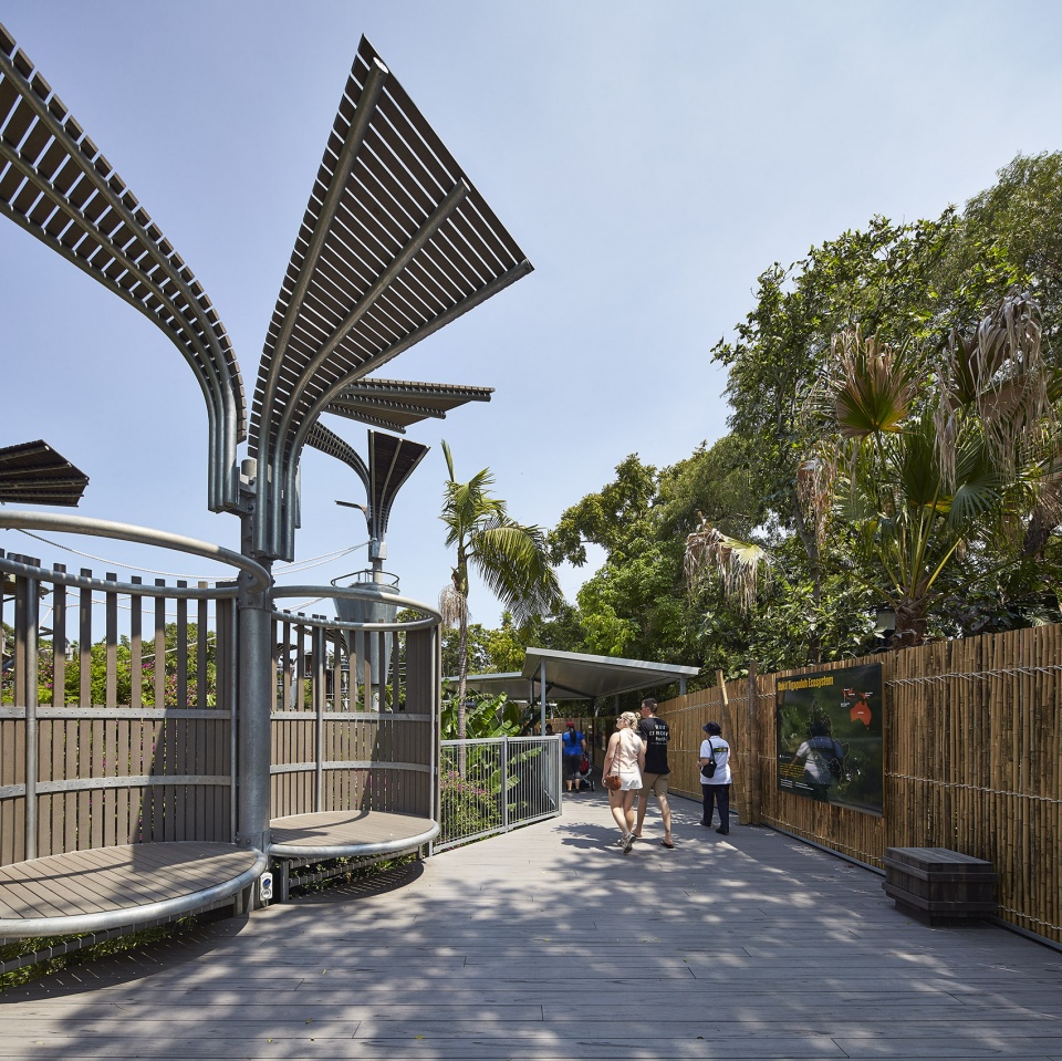 perth zoo orang utan exhibit by iredale pedersen hook